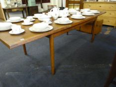 Teak Extending Dining Table