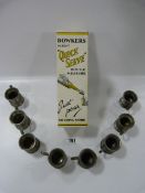 Bowkers Quickserve Bottle Measure Set & others