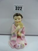 Royal Worcester Figurine - Japan