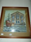 Framed Oil Painting by Gary Sargent Entitled Cottingham Methodist Church
