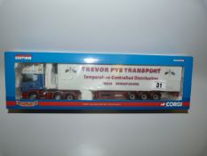 Boxed 1:50 Scale Corgi Scania Top Line Fridge Trailer Trevor Pie