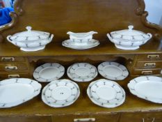Patterned Part Dinner Service
