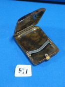 Tortoise Shell Cigarette Case