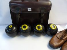 Cased Set of Boules
