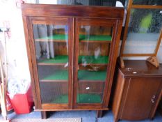 Mahogany Display Cabinet