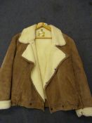 Lady's Real Leather Sheepskin Interior Coat