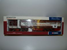 Boxed 1:50 Scale Corgi Daf XF Space Cab Curtain Side CM Downton