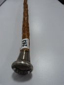 Silver Topped Walking Stick