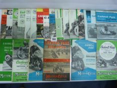 Quantity of Motor Cycle Magazines from the Late 1950's-60's Relating to Cadwell Park