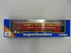 Boxed 1:50 Scale Scania Cab & Curtain Sider James Irlam