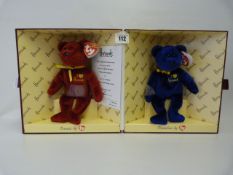 Boxed Set of Harrods Ty Beenies