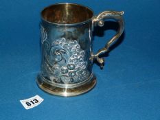 Solid Silver Tankard