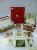 Collection of First Day Covers & Stamp Postcards