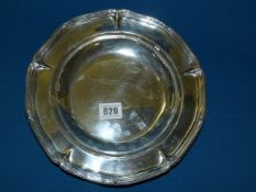 Heavy Solid Silver Platter