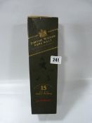 Bottle of Johnny Walker Pure Malt 15 Year Old Scotch Whiskey