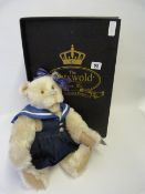 Boxed Limited Edition Teddy Bear Virginia