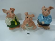 3 Natwest Wade Pigs