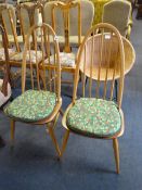 Pair of Ercol Dining Chairs