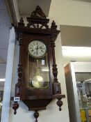 Lincoln Chiming Wall Clock