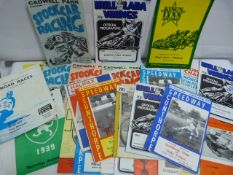 Assortment of Speedway Magazines from The 1970's-80's