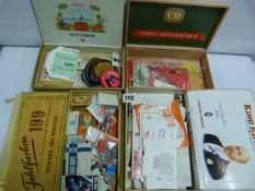 4 Boxes of Motor Sport Memorabilia
