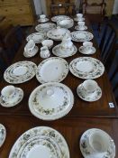 Large Quantity of Royal Doulton Larchmont Dinner Ware