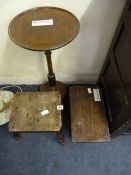 2 Vintage Stools & Circular Table