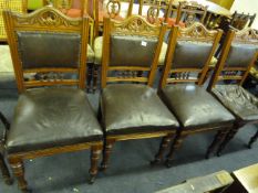 2 Edwardian Dining Chairs