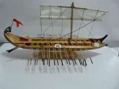 Bireme Greca Hand Built Boat
