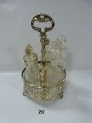 Silver Plated Condiment Set