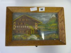 Musical 3D Alpine Scene