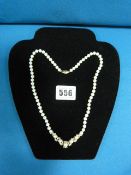 14ct Gold & Seed Pearl Necklace