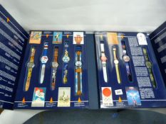 Complete 4th Edition Set of Historical Swatch Olympic Games Watches