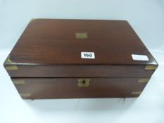 Mahogany Writing Box