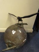 Copper & Brass Gate Post Finial