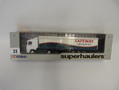 Boxed Corgi 1:50 Scale Scania Curtain Side Safeways