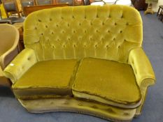 1950's 2 Seat Settee