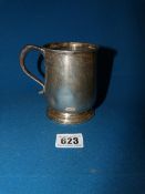 Solid Silver Tankard