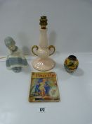 Carltonware Table Lamp - Small Miniature Vase etc