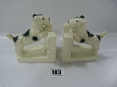 Pair of Art Deco Scottie Dogs Book Ends