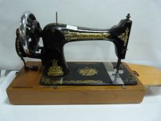 Singer Sewing Machine in Case