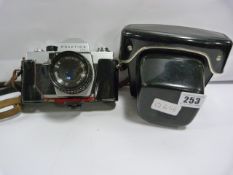 Cased Praktica Camera