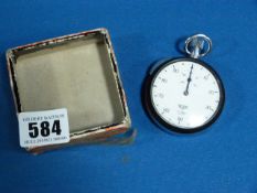 Heuer Boxed Stop Watch