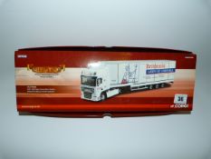 Boxed 1:50 Scale Corgi Step Frame Box Trailer Brittania Movers