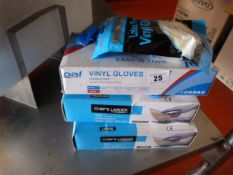 3 Boxes & 1 Bag of Assorted Gloves