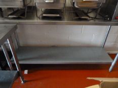 Stainless Steel 2 Tier Preparation Table