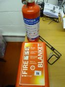 Fire Blanket & Powder Extinguisher