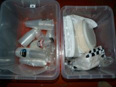 Quantity of Plastic Cups & Serviettes