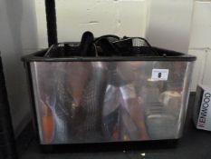 Cookworks Stainless Steel Double Basket Deep Fat Fryer