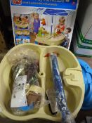 *Step 2 Sail Away Adventure Sand and Water Activity Table with Umbrella